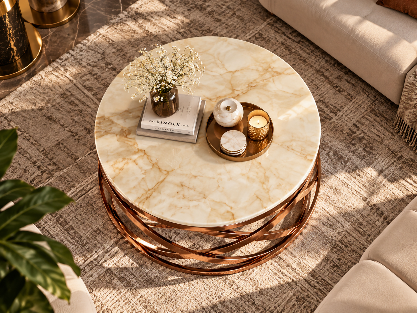 Cayman Round Coffee Table - Image 2