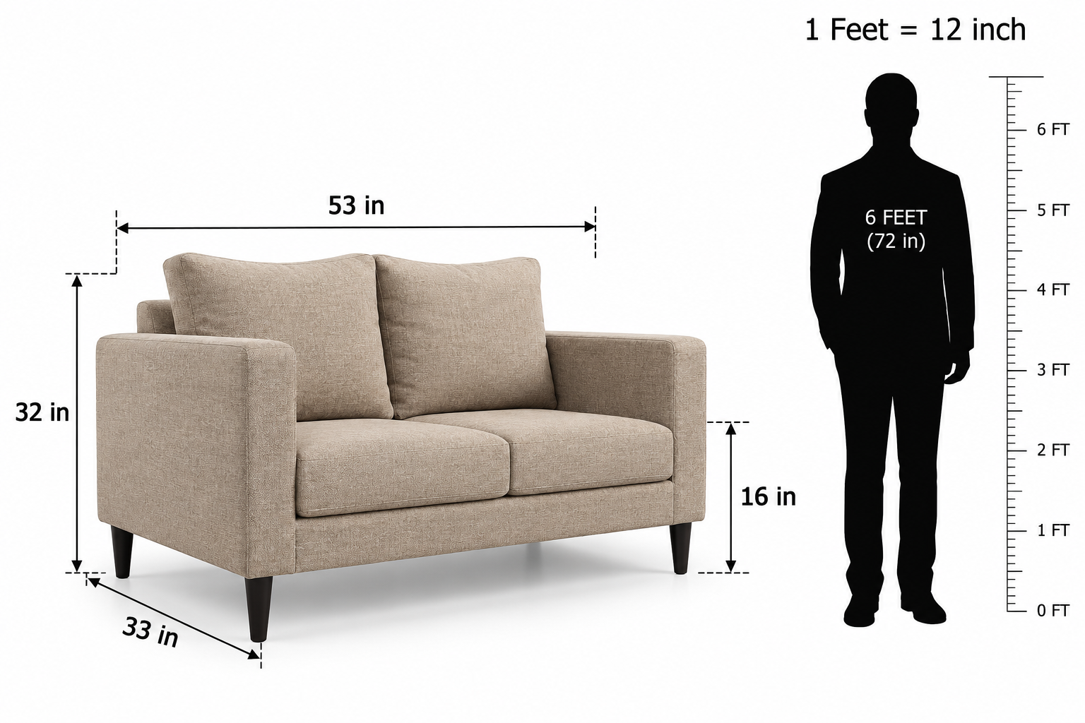 Sienna Sofa Set Beige Velvet Colour - Image 4