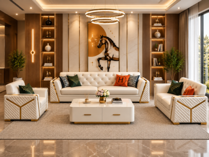 Lewis Sofa Set Sofa
