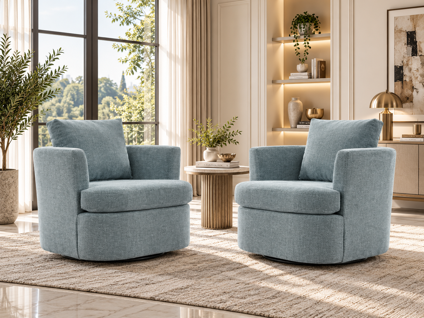 Eclipse Accent Swivel Chair - Image 3