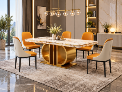 Astral 6 Seater Dining Table Set