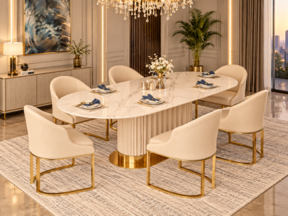 Aeris 6 Seater Dining Table