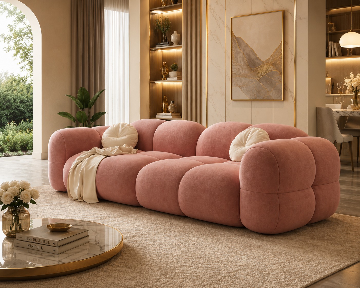 Thiene 3 Seater Sofa - Image 2