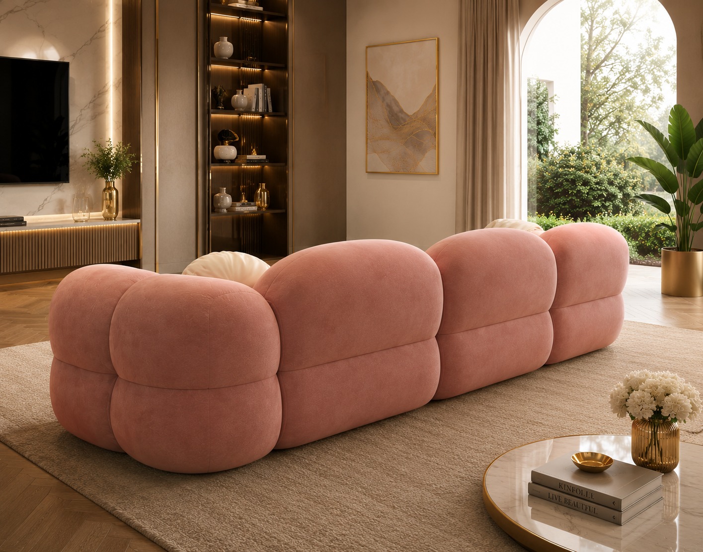 Thiene 3 Seater Sofa - Image 3