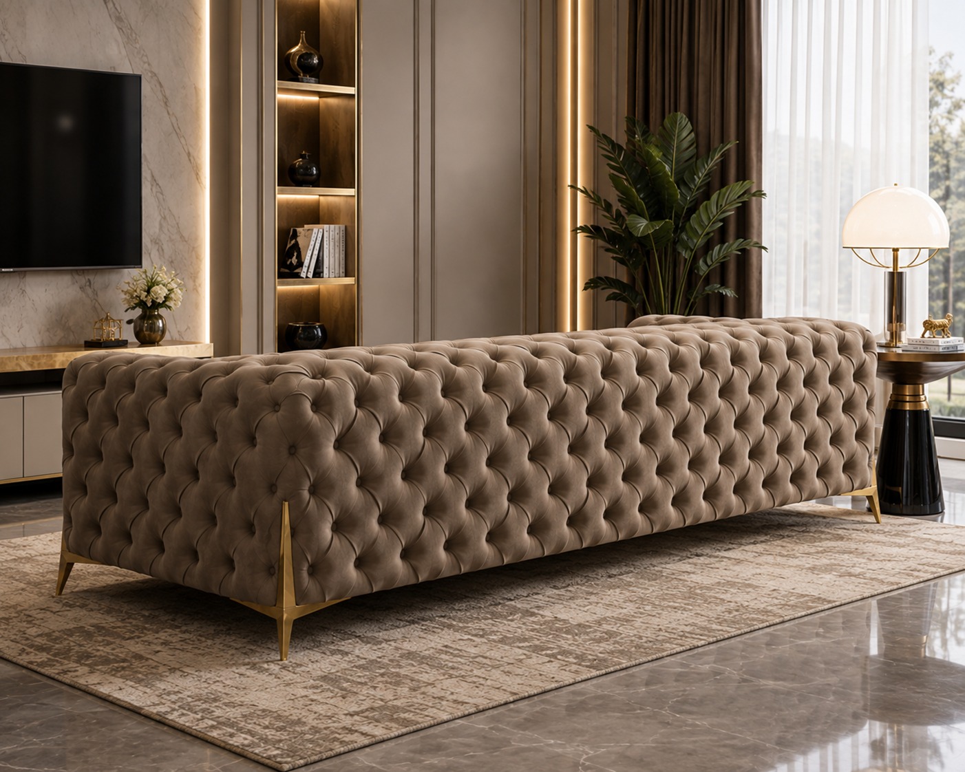 Cairo 3 Seater Sofa - Image 3