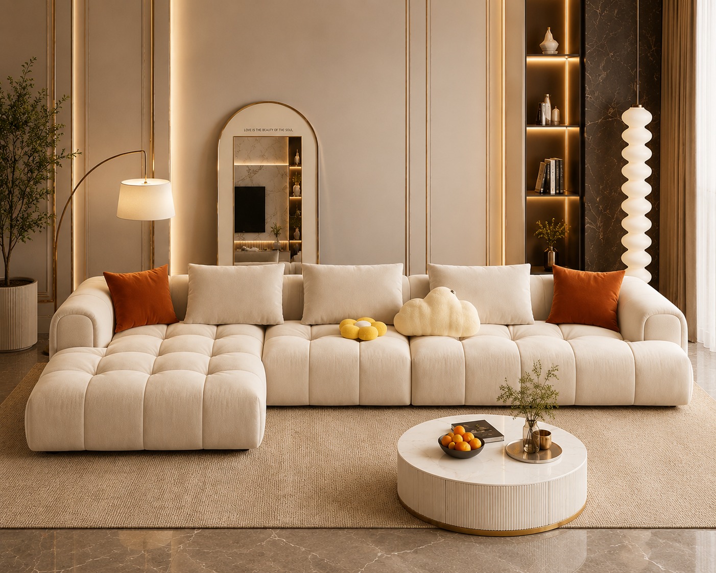 Sienna L Shape Sofa