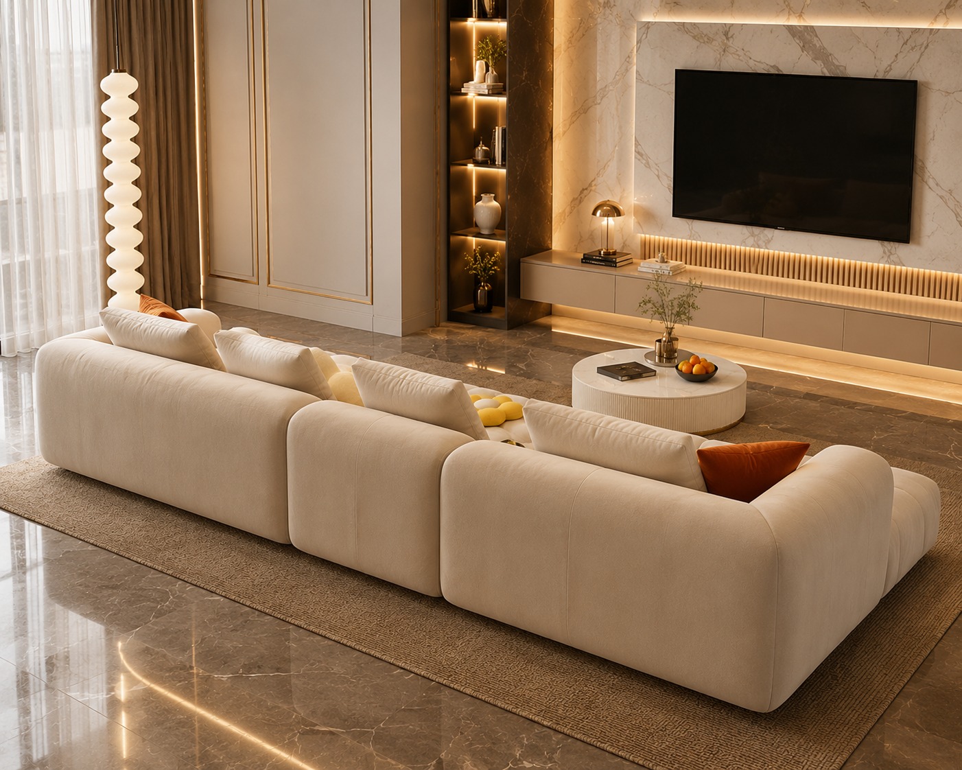 Sienna L Shape Sofa - Image 3