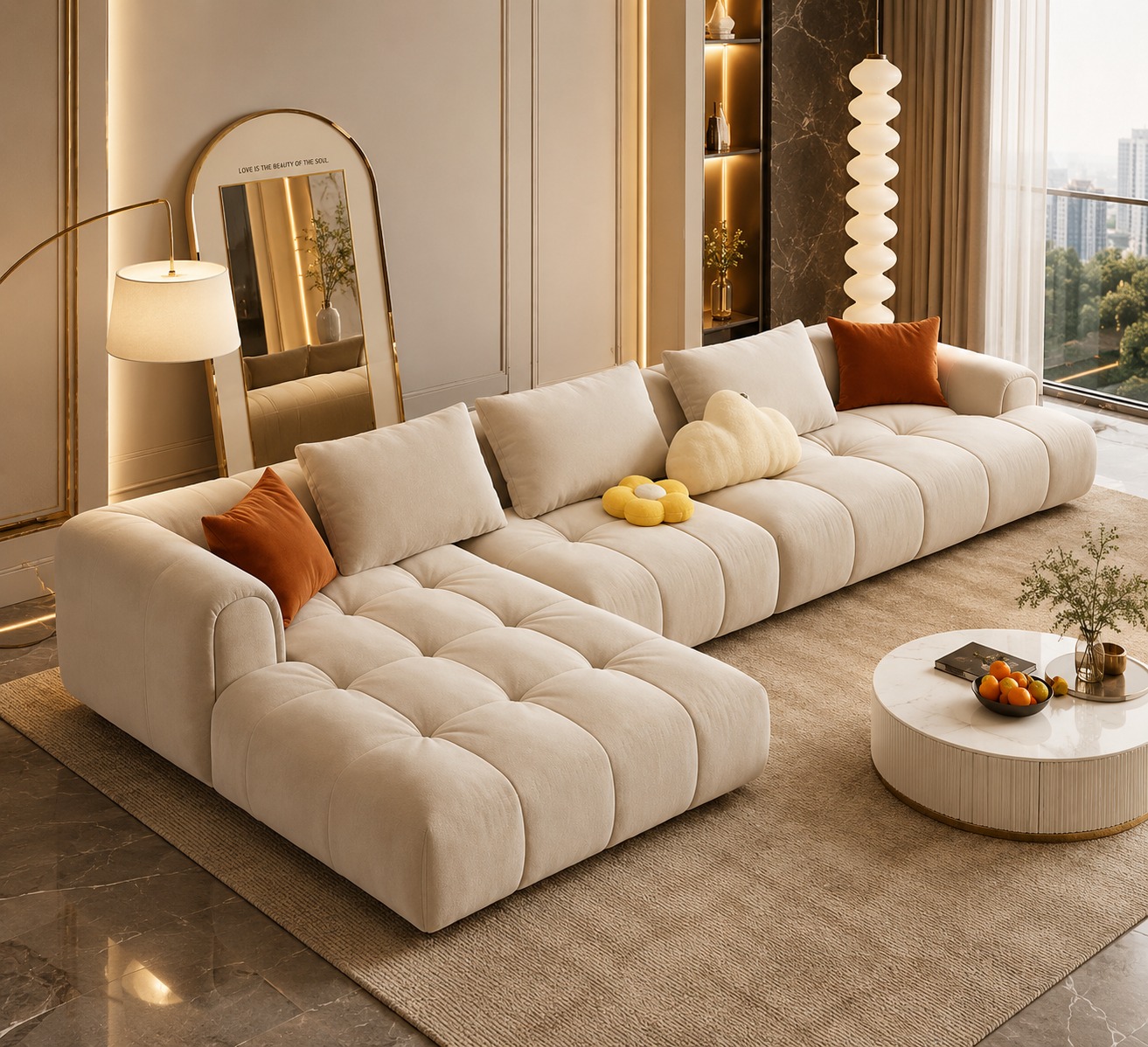 Sienna L Shape Sofa - Image 2