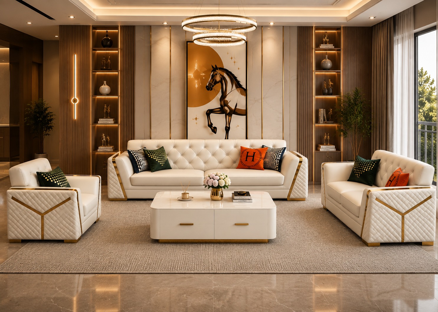 Lewis Sofa Set Sofa - Image 2